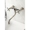 Kingston Brass KS1216AX Wall Mount Bathroom Faucet, Polished Nickel KS1216AX - alternate 5